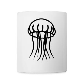 Méduse - Mug blanc - blanc - Devant