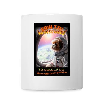 Shih Tzu Adventures - To Boldly Go - Mug - white - Front