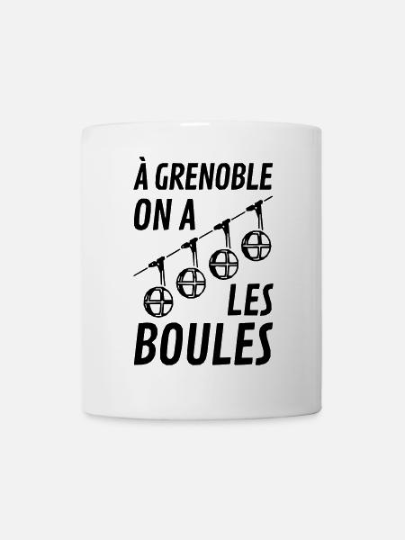 grenoble boules téléphérique grenoble. Narvalo - Mug blanc - blanc