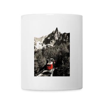 Alpenzug - Tasse - Weiß - Vorne