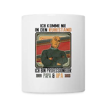 I'll Never Retire Dad Grandpa - Mug - white - Front
