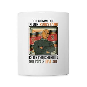I'll Never Retire Dad Grandpa - Mug - white - Front