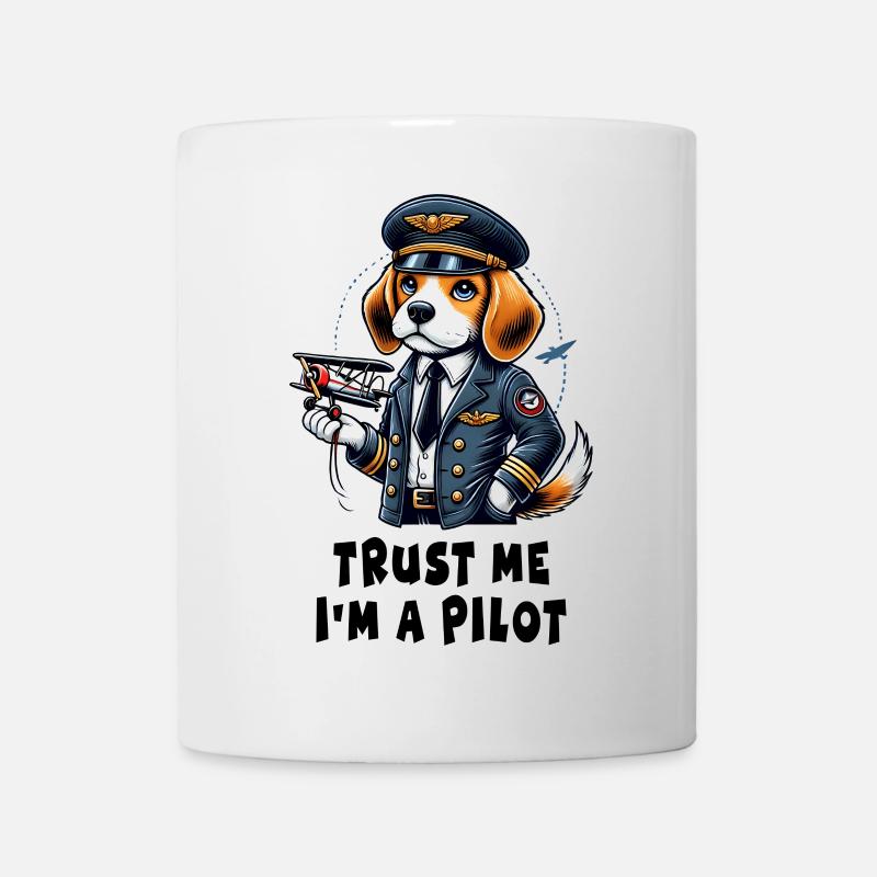 Pilote Beagle - Mug blanc - blanc