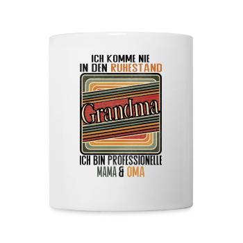 Grand-mère à la retraite Grand-mère Drôle - Mug blanc - blanc - Devant