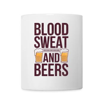 Blood Sweat And Beers - Mug - white - Front