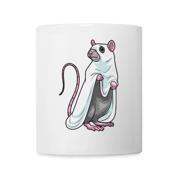 Rat Halloween Ghost - Mug - white - Front