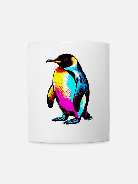 Pingouin - Mug blanc - blanc