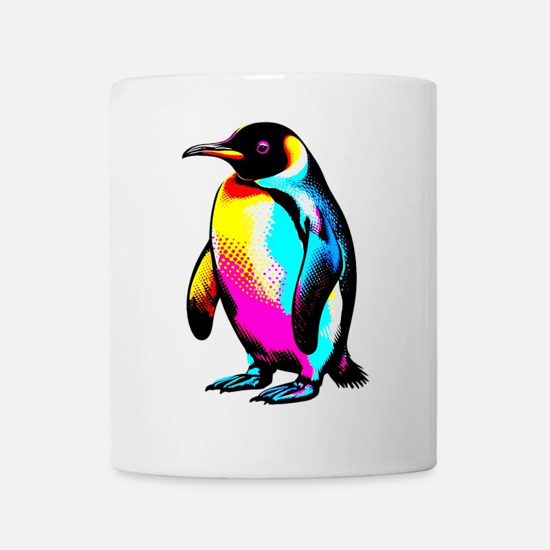 Pingouin - Mug blanc - blanc