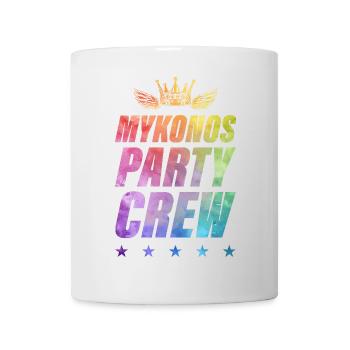 Mykonos Party Crew - Mug - white - Front