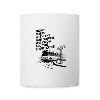 We Know All the Shortcuts! - Tasse - Weiß - Vorne