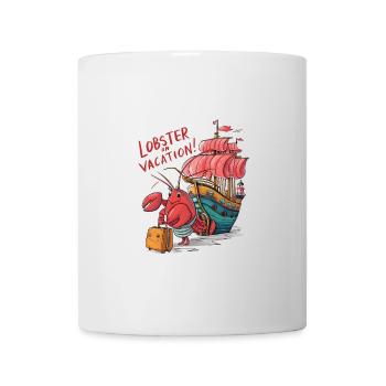 Vacances au homard - Mug blanc - blanc - Devant