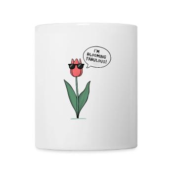 Blooming Fabulous - Mug - white - Front