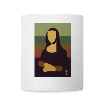 Mona Lisa - Tasse - Weiß - Vorne