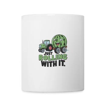 Just Rolling With It - Mug - white - Front