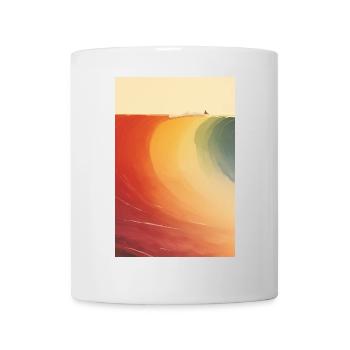 Die Welle der Nostalgie für deine Wände - Tasse - Weiß - Vorne