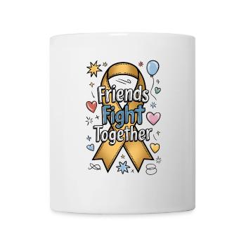 Friends Fight Together - Mug - white - Front