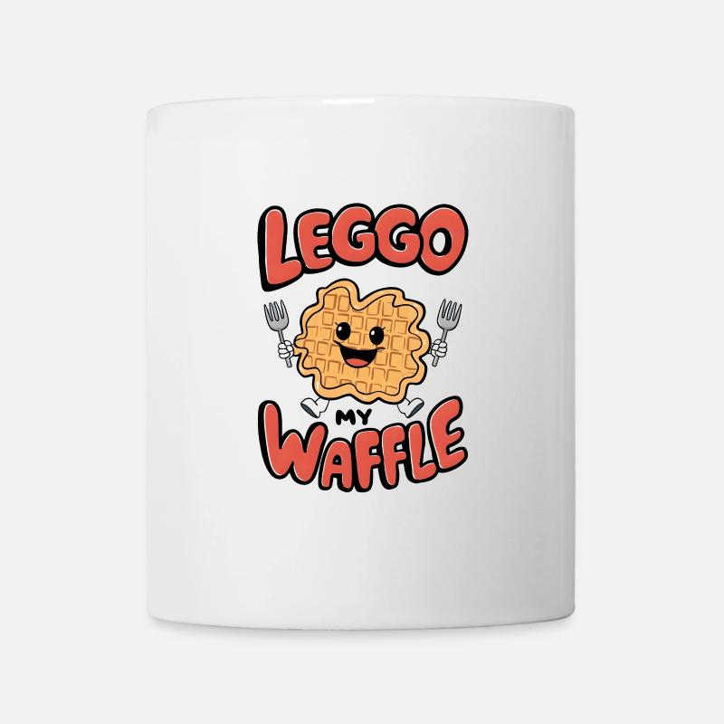 Leggo My Waffle - Mug - white