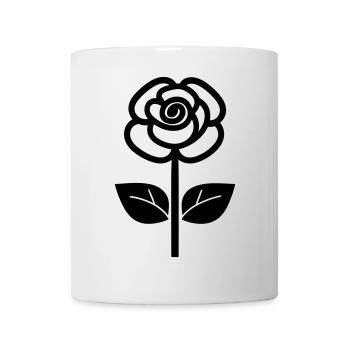 Pink Flower - Mug - white - Front