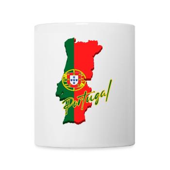 Drapeau du Portugal, fierté portugaise - Mug blanc - blanc - Devant