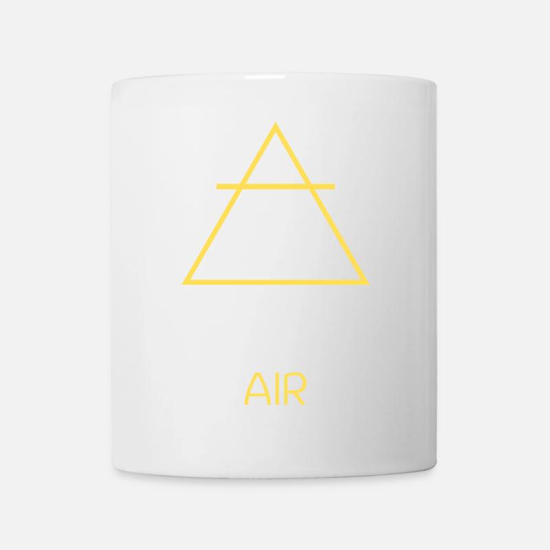 Luft-Element - Tasse - Weiß