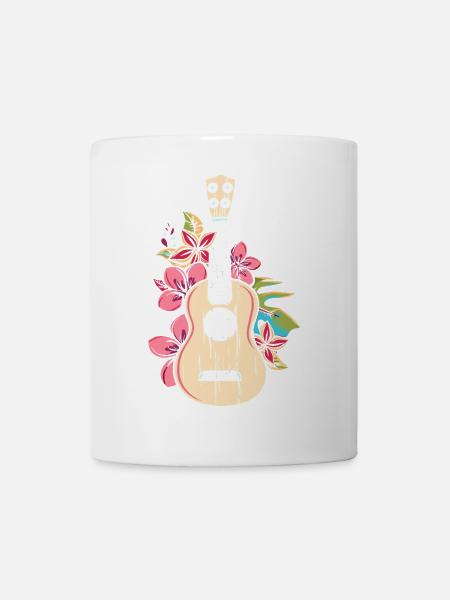 Ukulele Cartoon - Mug - white