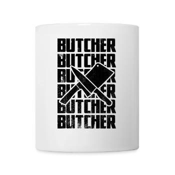 Boucher - Mug blanc - blanc - Devant