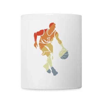 Vintage Basketball Player - Mug - white - Front