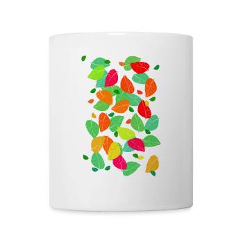 Kaleidoscope Autumn Leaves - Mug - white - Front