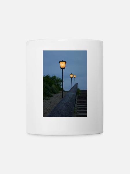 Laternen - Tasse - Weiß