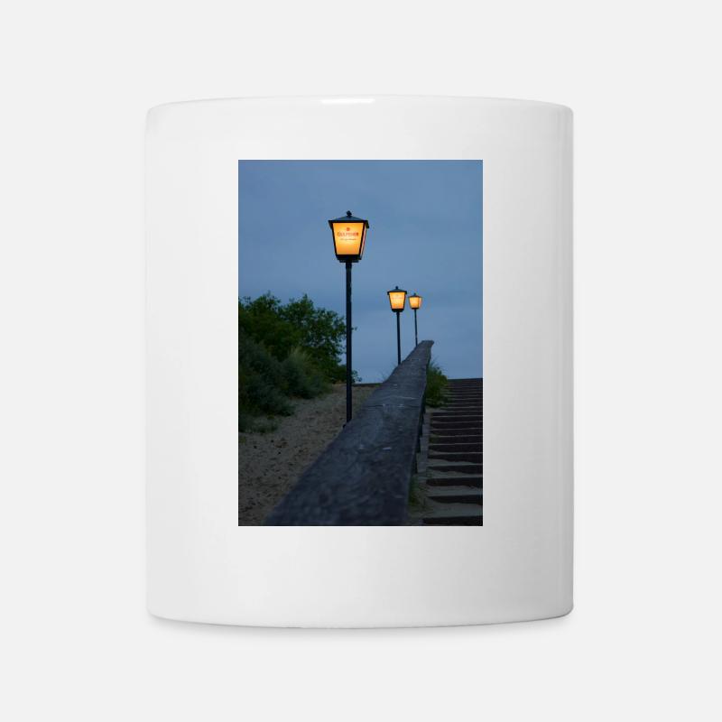 Laternen - Tasse - Weiß