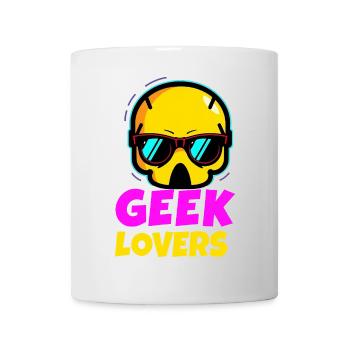 Geek-Liebhaber - Tasse - Weiß - Vorne