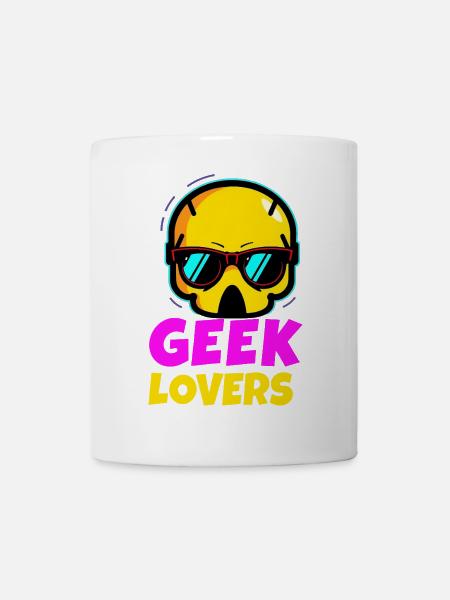 Geek Lovers - Mug - white