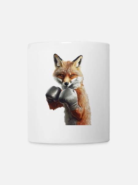 Fuchs - Tasse - Weiß
