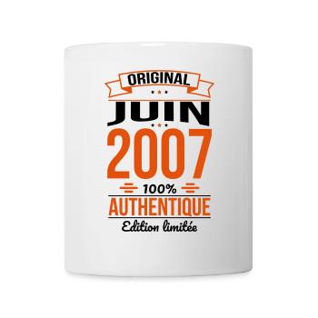 18th Birthday - Original - June 2007 - Mug - white - Front