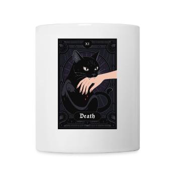 Tarotkarte - Tasse - Weiß - Vorne