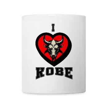 I Love Kobe - Tasse - Weiß - Vorne