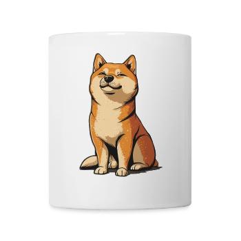 Shiba Inu - Mug blanc - blanc - Devant