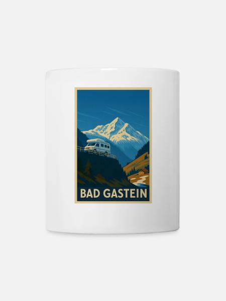 Sonnblick in Bad Gastein - Tasse - Weiß