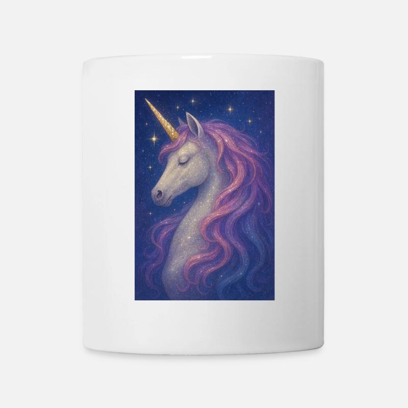 Magic Unicorn Purple - Mug - white