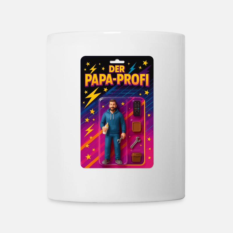 Der Papa-Profi - Tasse - Weiß