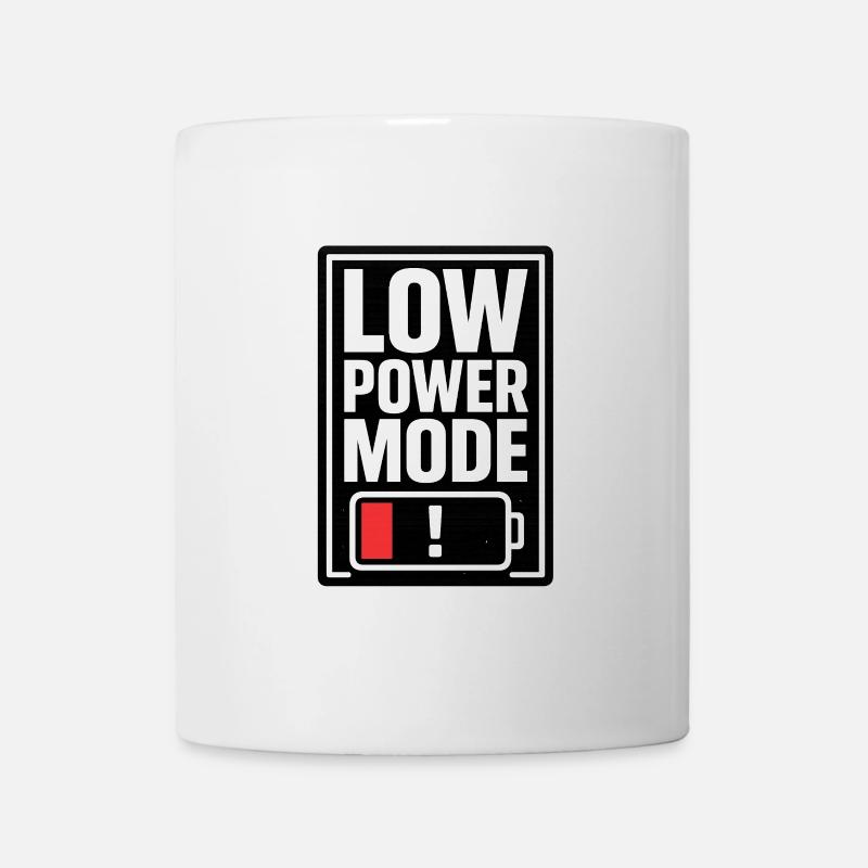 Energiesparmodus - Tasse - Weiß