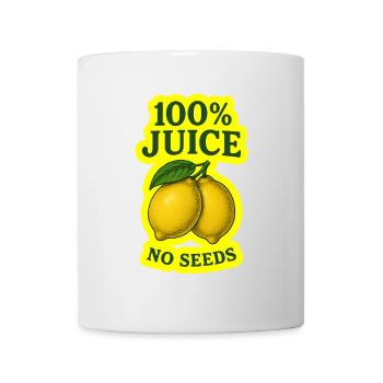 100% Juice no SEEDS - Mug - white - Front