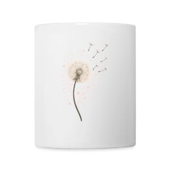 Magische Pusteblume – romantisch & stylisch - Tasse - Weiß - Vorne