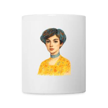 Goldene Eleganz - Tasse - Weiß - Vorne