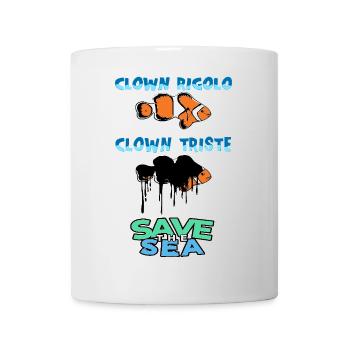 Save the sea - Mug blanc - blanc - Devant