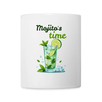 Cocktail mojito par Helfspawn - Mug blanc - blanc - Devant