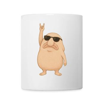 Blobfisch Rockt - Tasse - Weiß - Vorne