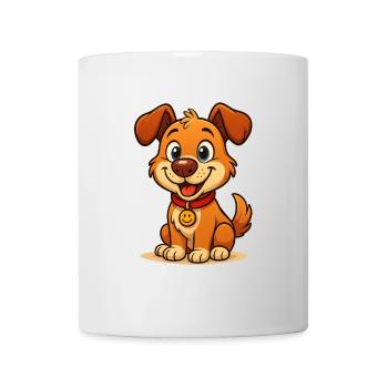 Schnuppern Sie am süßesten Hund der Welt # - Tasse - Weiß - Vorne