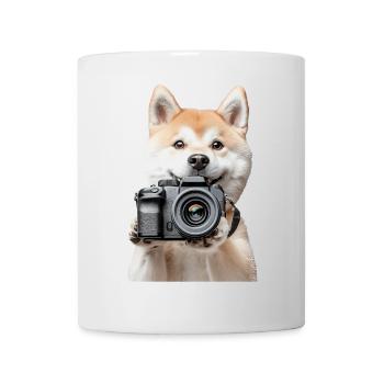 Akita - Tasse - Weiß - Vorne