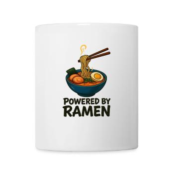 Powered by Ramen - Cool Japan Design - Mug - white - Front